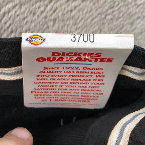 NWT Dickies Mens Work Pants Size 37UU Slim Straight Leg Black Workwear Classic - Picture 8 of 14